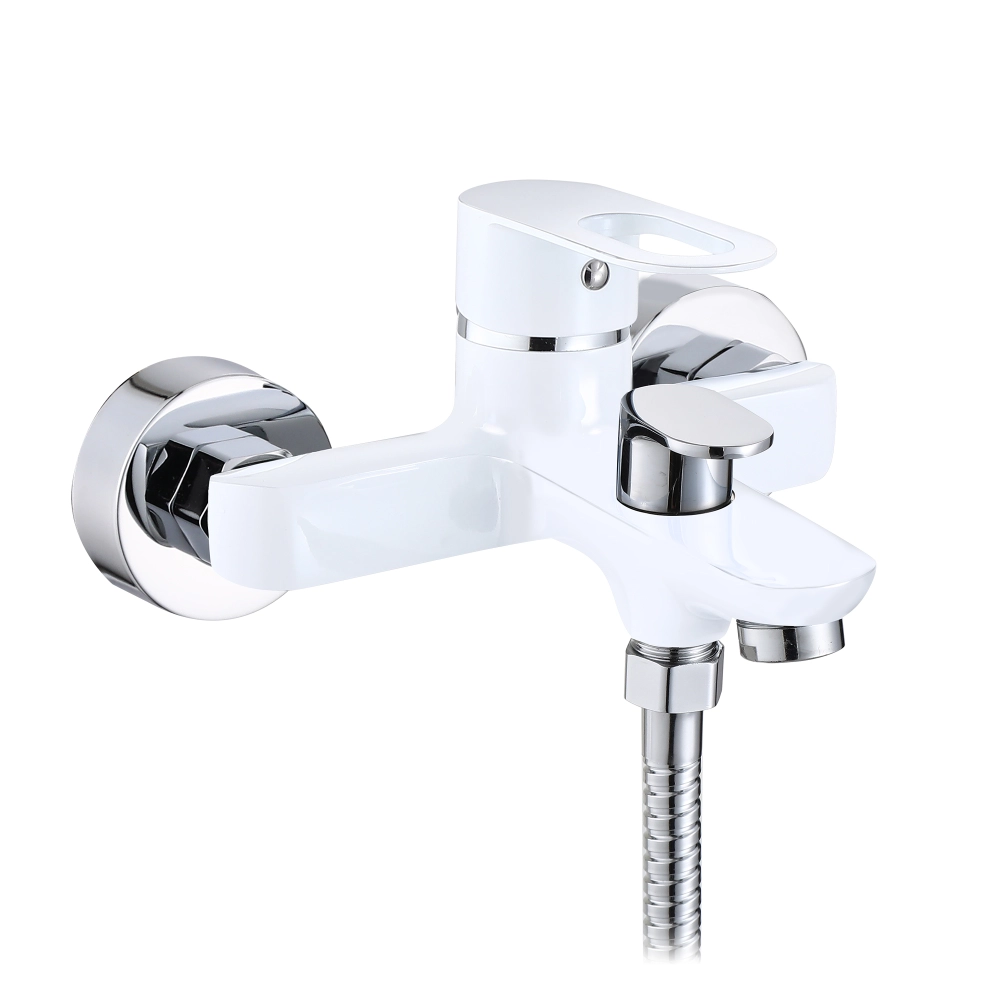 Смеситель для ванны Lidz Latwa 006 с душевым гарнитуром k35 LDLAT006WHI45424 White (SD00051548)