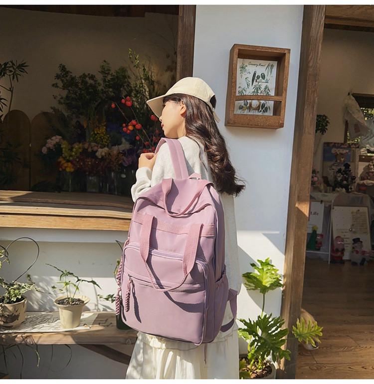 Школьный рюкзак для девочек Фиолетовый (GQL1603-2) - фото 3