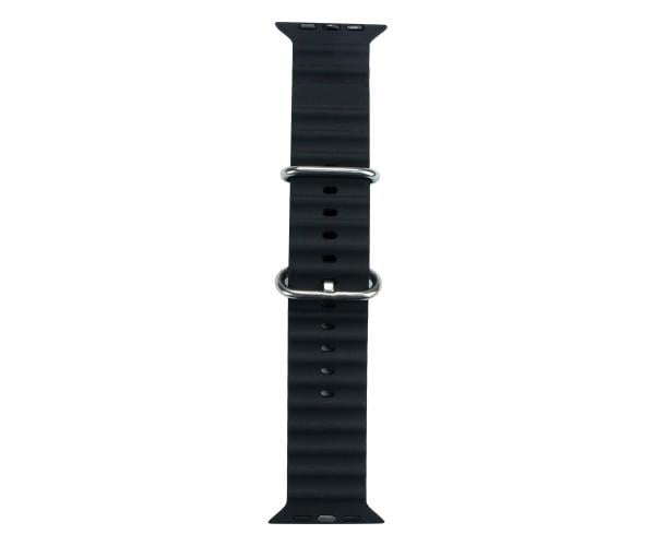 Ремешок Ocean Band для Apple Watch 42/44/45/49 мм Черный