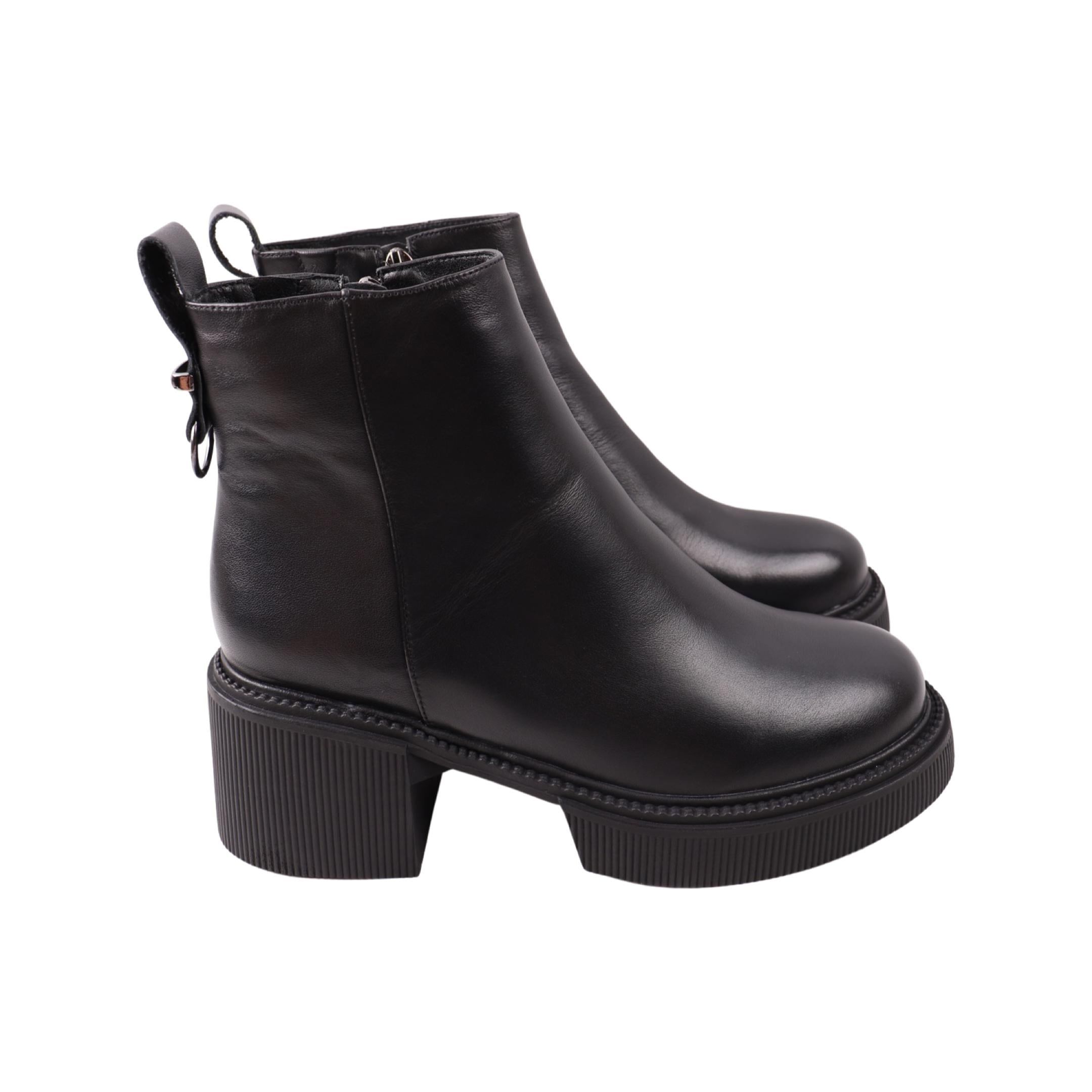 Ботильоны женские Farinni натуральная кожа р. 37 Черный (516-23DH)