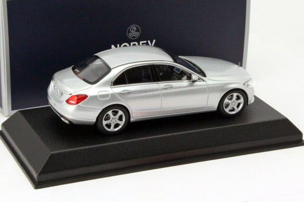 Модель автомобіля Norev 1:43 Mercedes-Benz C-Class W205 Limousine Elegance Silver (351321) - фото 3