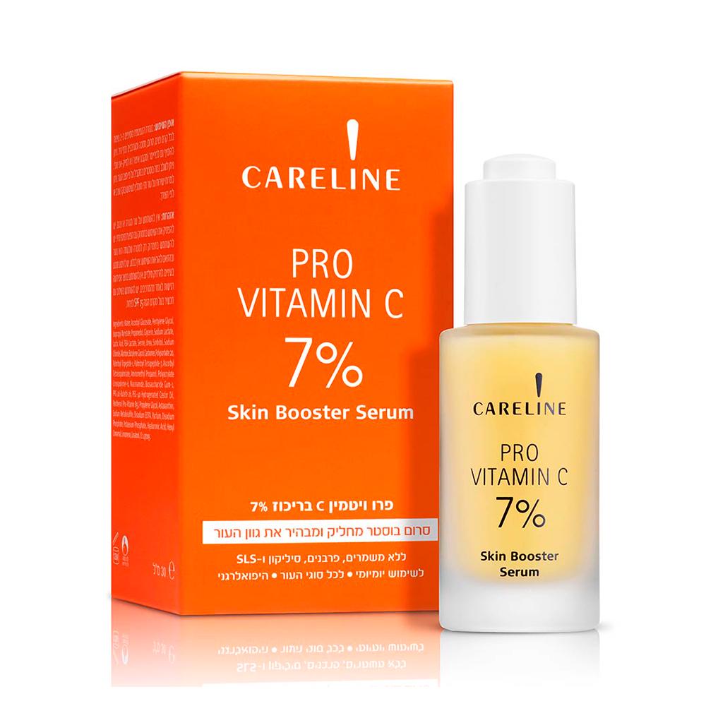Сыворотка-бустер для кожи Careline Skin Booster О-витамин С 7% 30 мл (7290104969874)