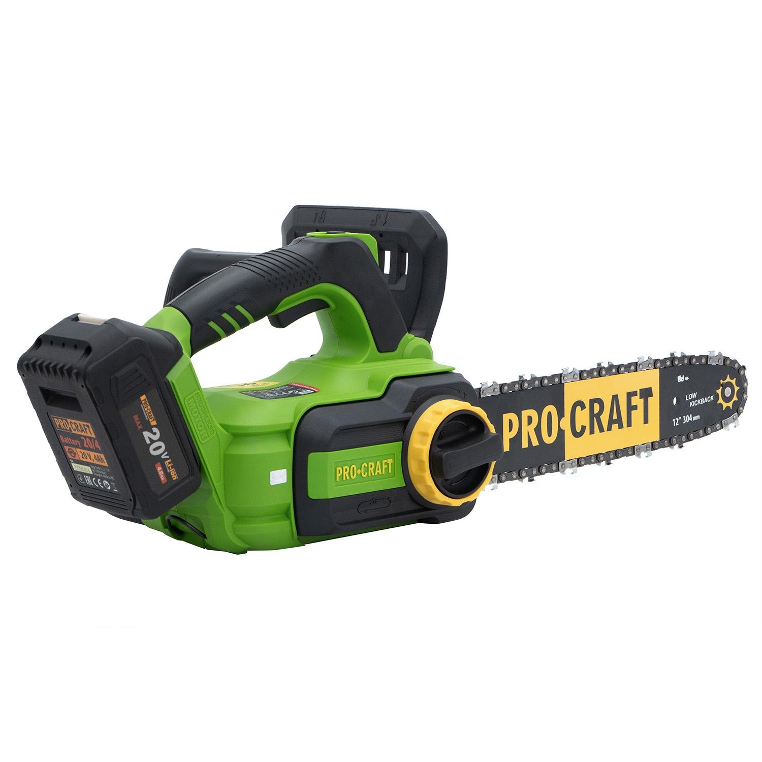 Пила цепная аккумуляторная Procraft PKA42Li (27271508) - фото 5 Пила цепная аккумуляторная Procraft PKA42Li (27271508) - фото 5