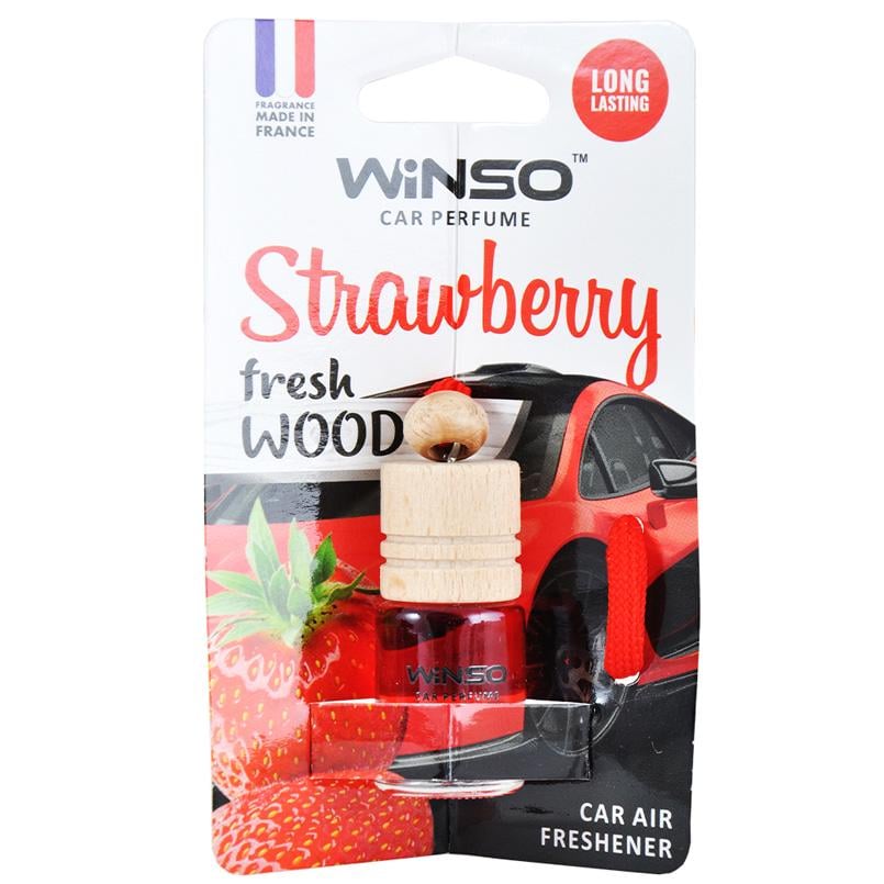 Ароматизатор WINSO Fresh Wood Strawberry 4 мл (530350)