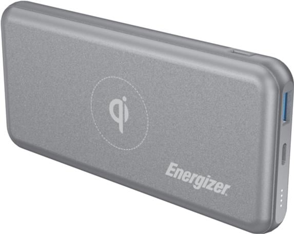 Повербанк Energizer QE10007PQ 10000 mAh Qi Wireless Type-C PD Grey (45202) - фото 4