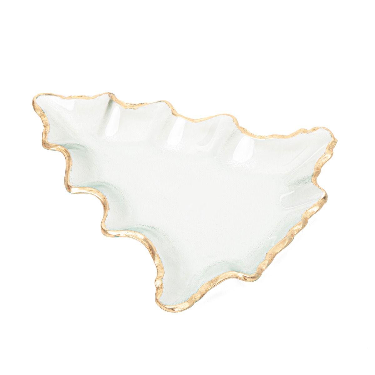 Блюдо сервировочное Homla ELSOY 29x26х2,7 см Прозрачный (210677)