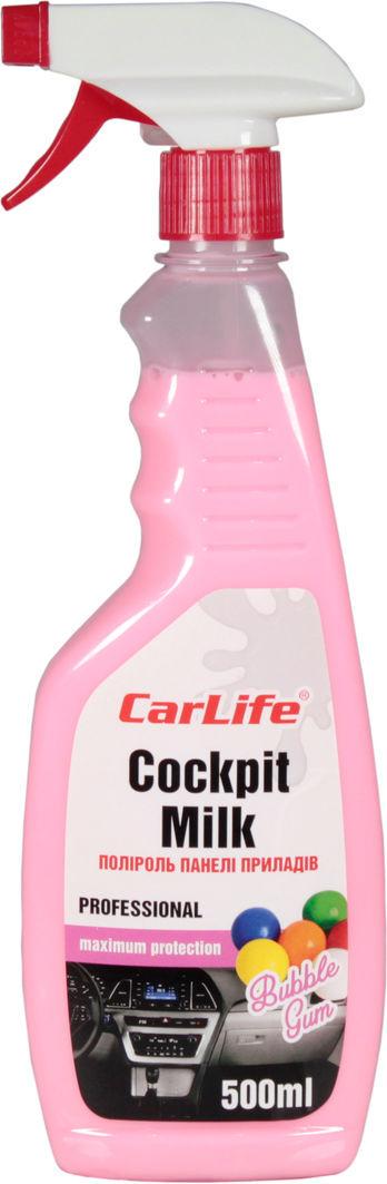 Полироль молочко для пластика CarLife bubble gum 500 мл (CF533)