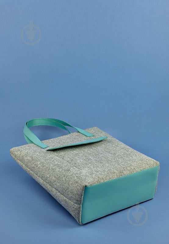 Сумка шоппер BlankNote D.D. Серый (BN-BAG-17-felt-tiffany) - фото 6