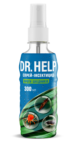 Удобрение Киссон Dr.Help Инсектицид от вредителей для комнатных кроссов спрей 300 мл (МД-2006) Удобрение Киссон Dr.Help Инсектицид от вредителей для комнатных кроссов спрей 300 мл (МД-2006)