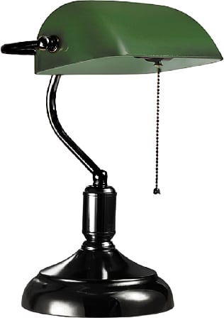 Настільна лампа-торшер Lumano ALPACINO 40W E27 IP20 Чорний/Зелений