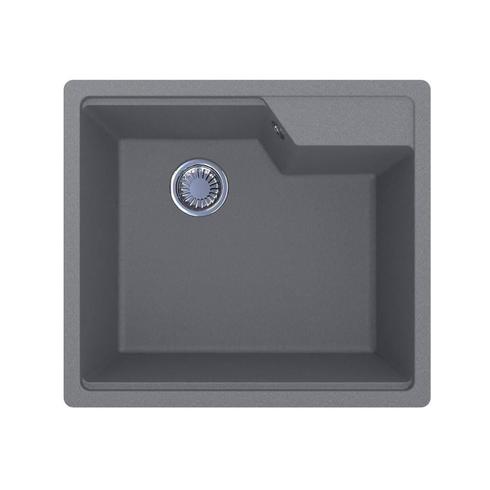 Мийка кухонна MIRAGGIO LISA 560 558x498 прямокутна Сірий (MG-0002239)