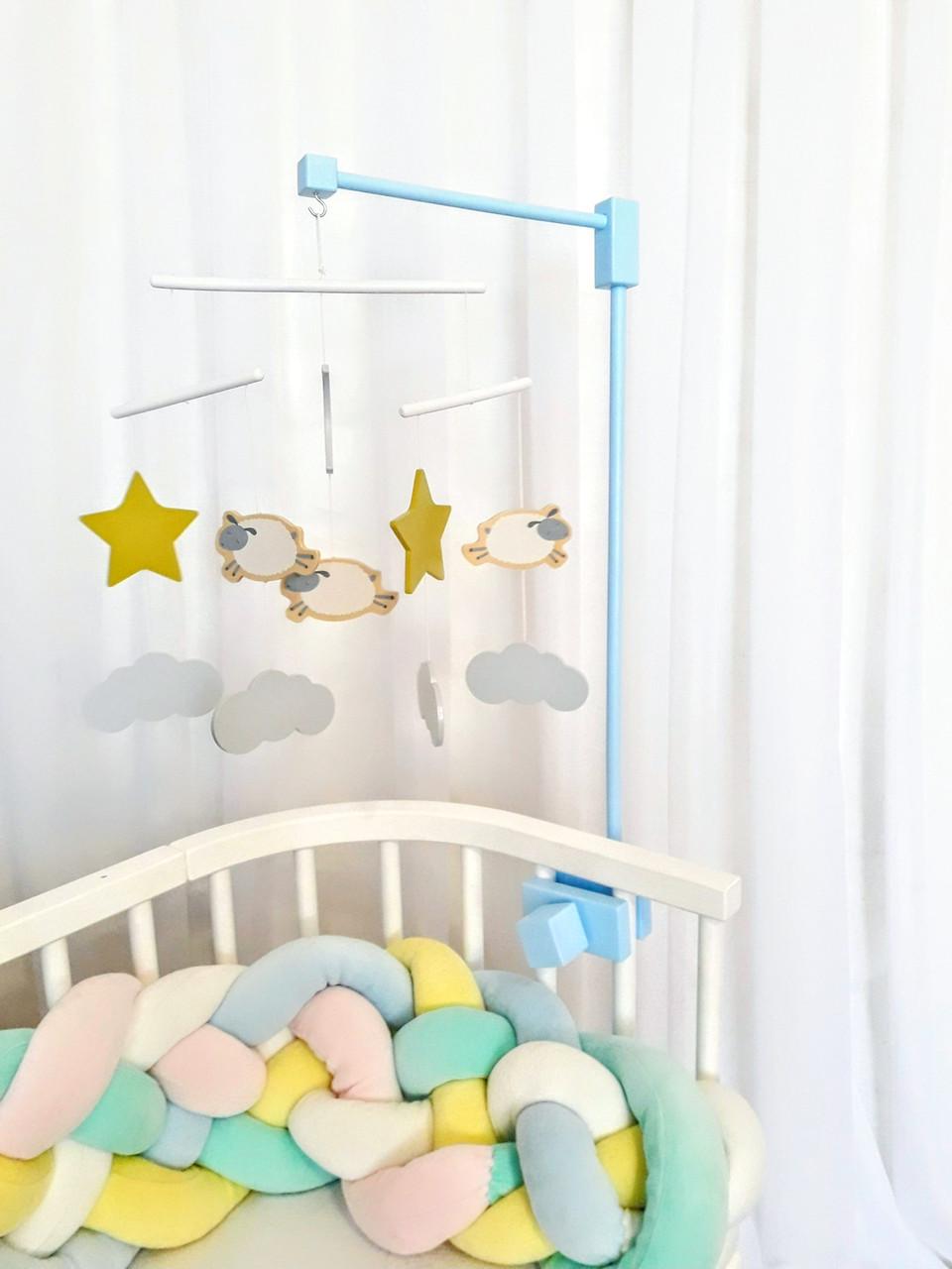 Кріплення для дитячого мобіля Блакитний (BWW-005)