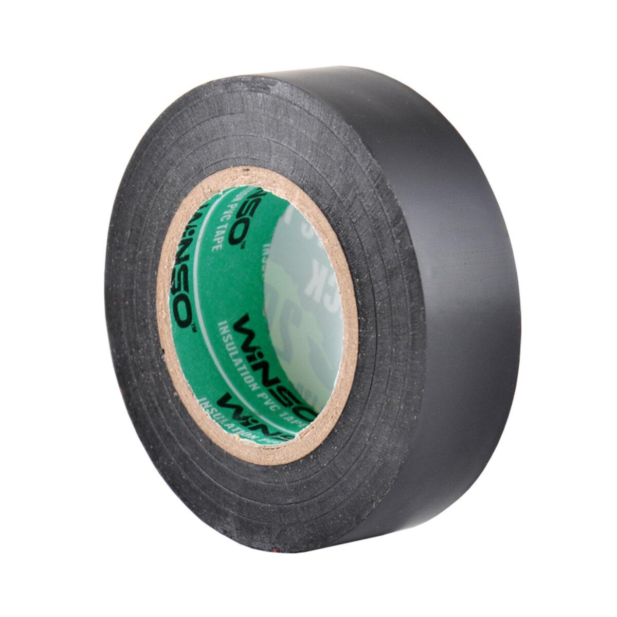 Изоляционная лента Winso ПВХ 20 м/19 мм Черный (6040) - фото 3