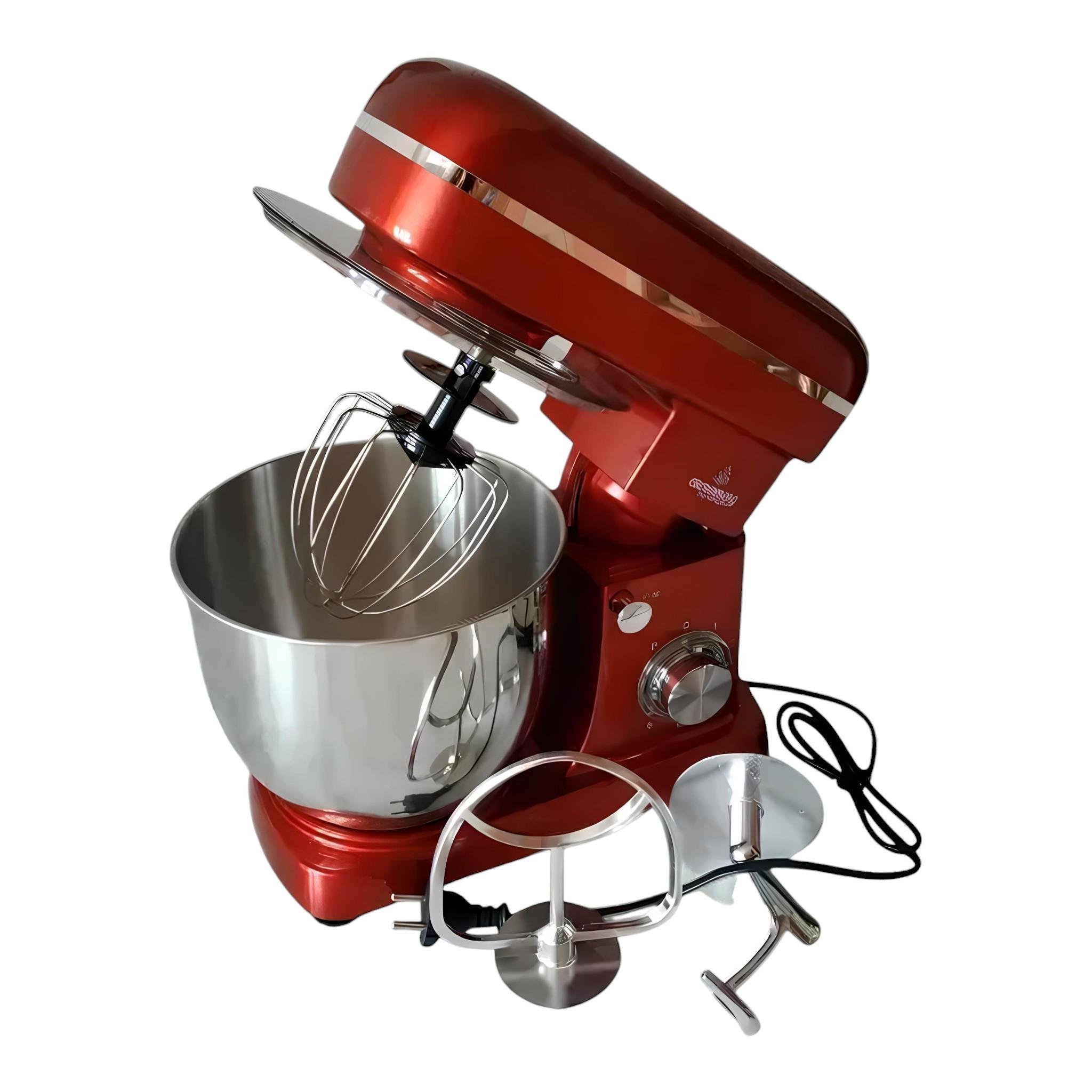 Тістоміс-міксер планетарний Crownberg CB-3408 з механічним керуванням та 6 швидкостями 2600 Вт 5 л (є312) - фото 3 Тістоміс-міксер планетарний Crownberg CB-3408 з механічним керуванням та 6 швидкостями 2600 Вт 5 л (є312) - фото 3