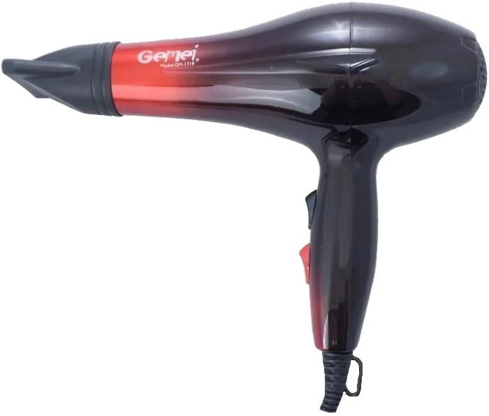 Фен для укладки волос Gemei GM-1719 117 Красный (2340408247) Фен для укладки волос Gemei GM-1719 117 Красный (2340408247)