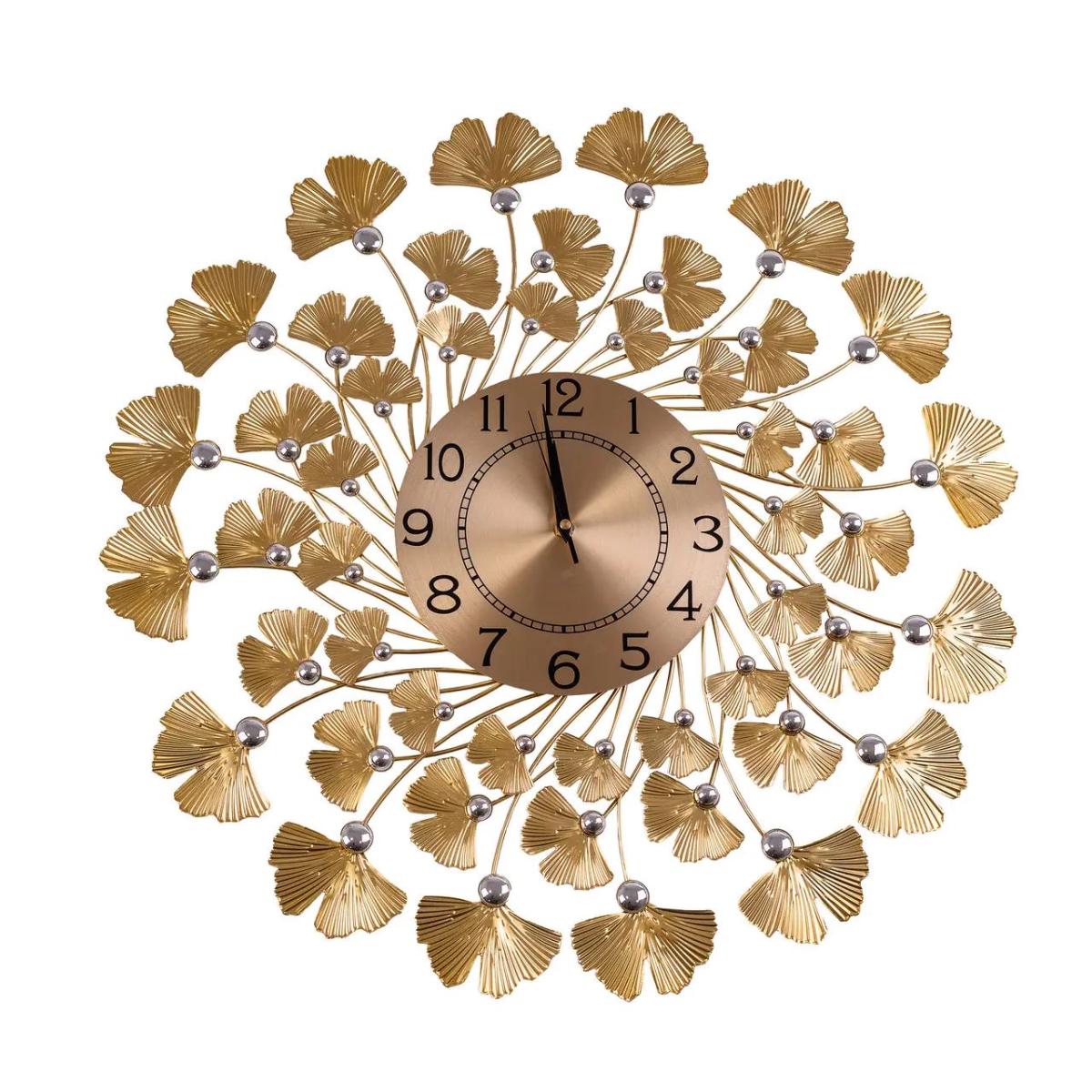 Часы настенные декоративные с коваными элементами 60 см (HP203)