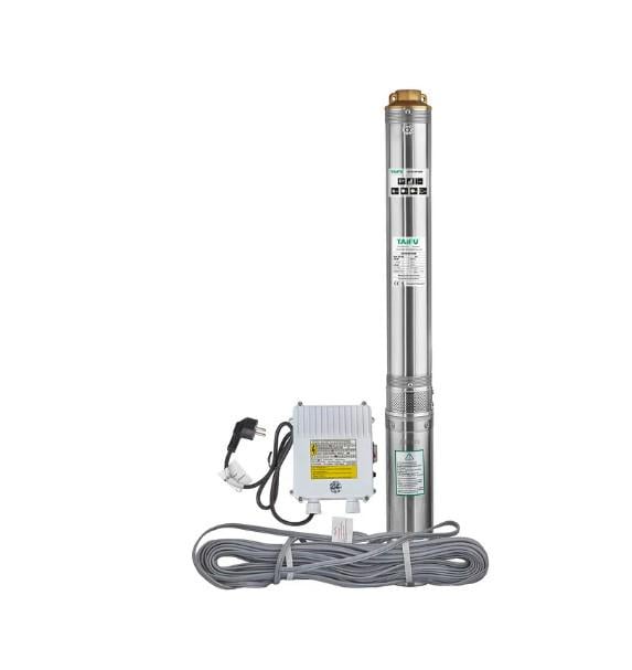 Насос скважинный центробежный Taifu 4STM 4/8+35M 550 Вт с кабелем 35 м и пультом (TF3390) Насос скважинный центробежный Taifu 4STM 4/8+35M 550 Вт с кабелем 35 м и пультом (TF3390)