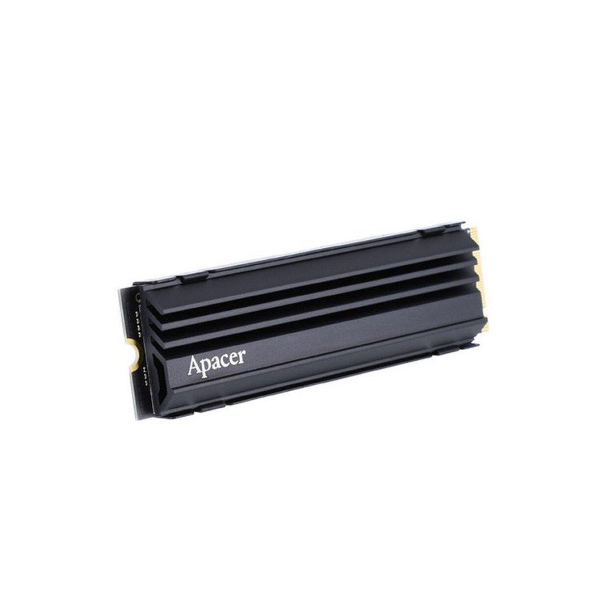 SSD-диск M.2 Apacer AS2280Q4U5 For PS5 512G Гб с радиатором AP512GAS2280Q4U5-1 Black (24869201)