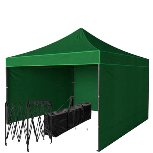 Намет-павільйон розсувний Bonro з B-9004 стінками з сумкою 3х3 м Зелений (6013)