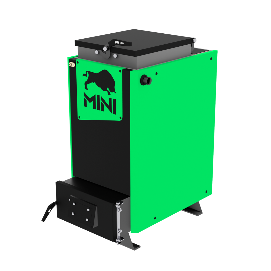 Котел твердотопливный шахтный Zubr Mini 18 кВт (21-61-100012) - фото 2 Котел твердотопливный шахтный Zubr Mini 18 кВт (21-61-100012) - фото 2