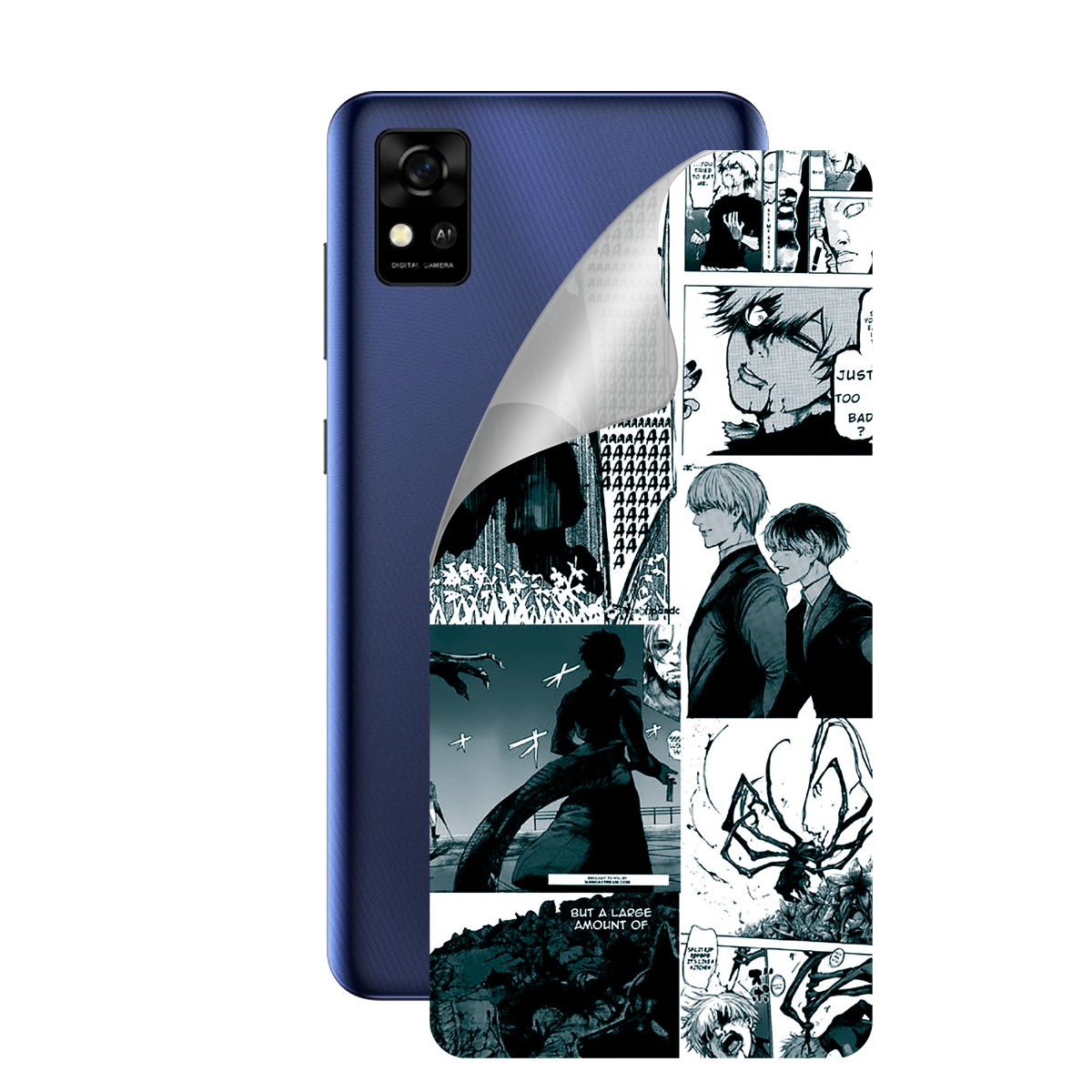 Полиуретановая пленка для ZTE Blade A31 серии Print Armor