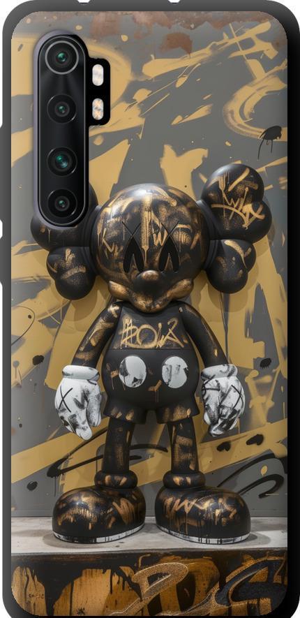 Чехол на Xiaomi Mi Note 10 Lite Bronze kaws (6097b-1937-42517)