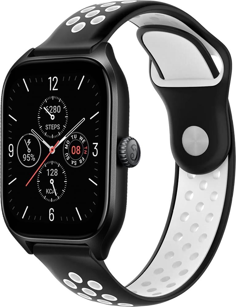 Ремешок Sport для Amazfit GTS 4/mini Black/White (29454-1E)