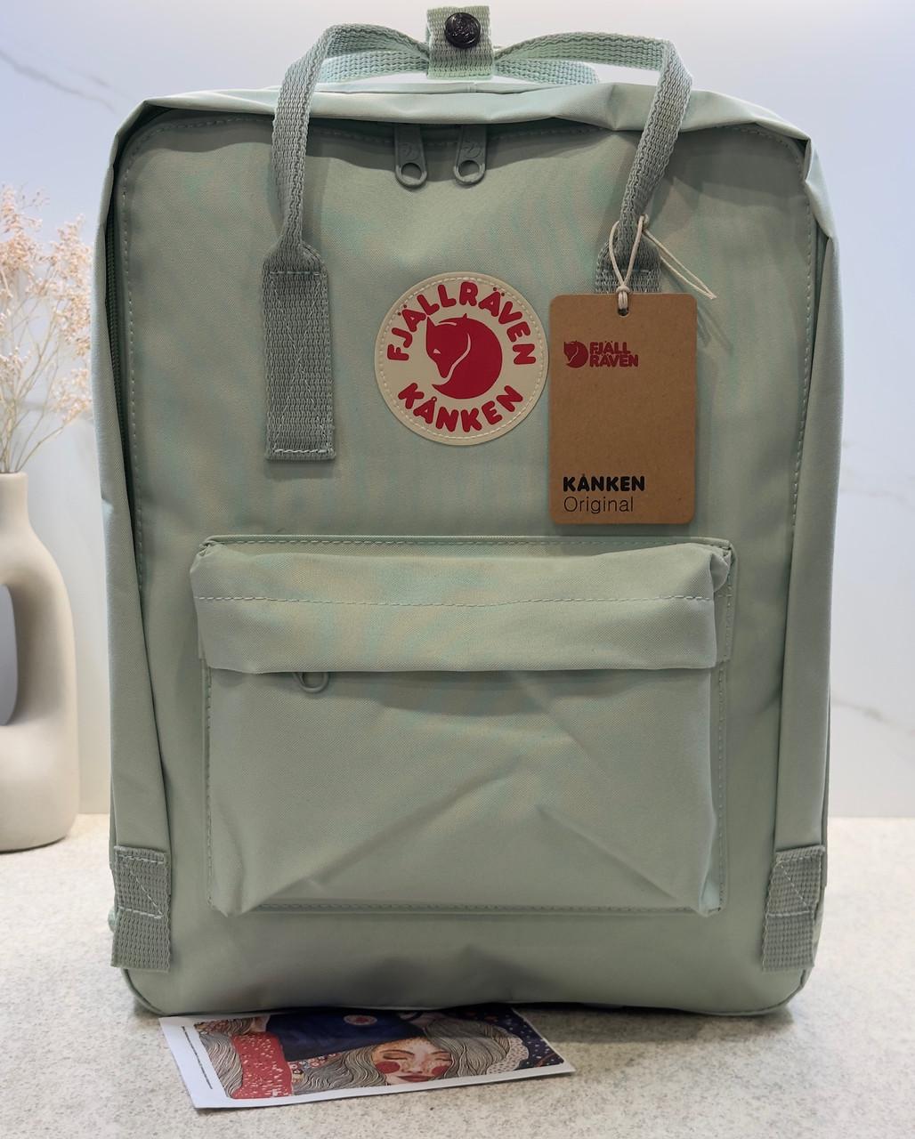 Рюкзак женский Fjallraven Kanken Classic 16 л Мятный (FK001602) Рюкзак женский Fjallraven Kanken Classic 16 л Мятный (FK001602)