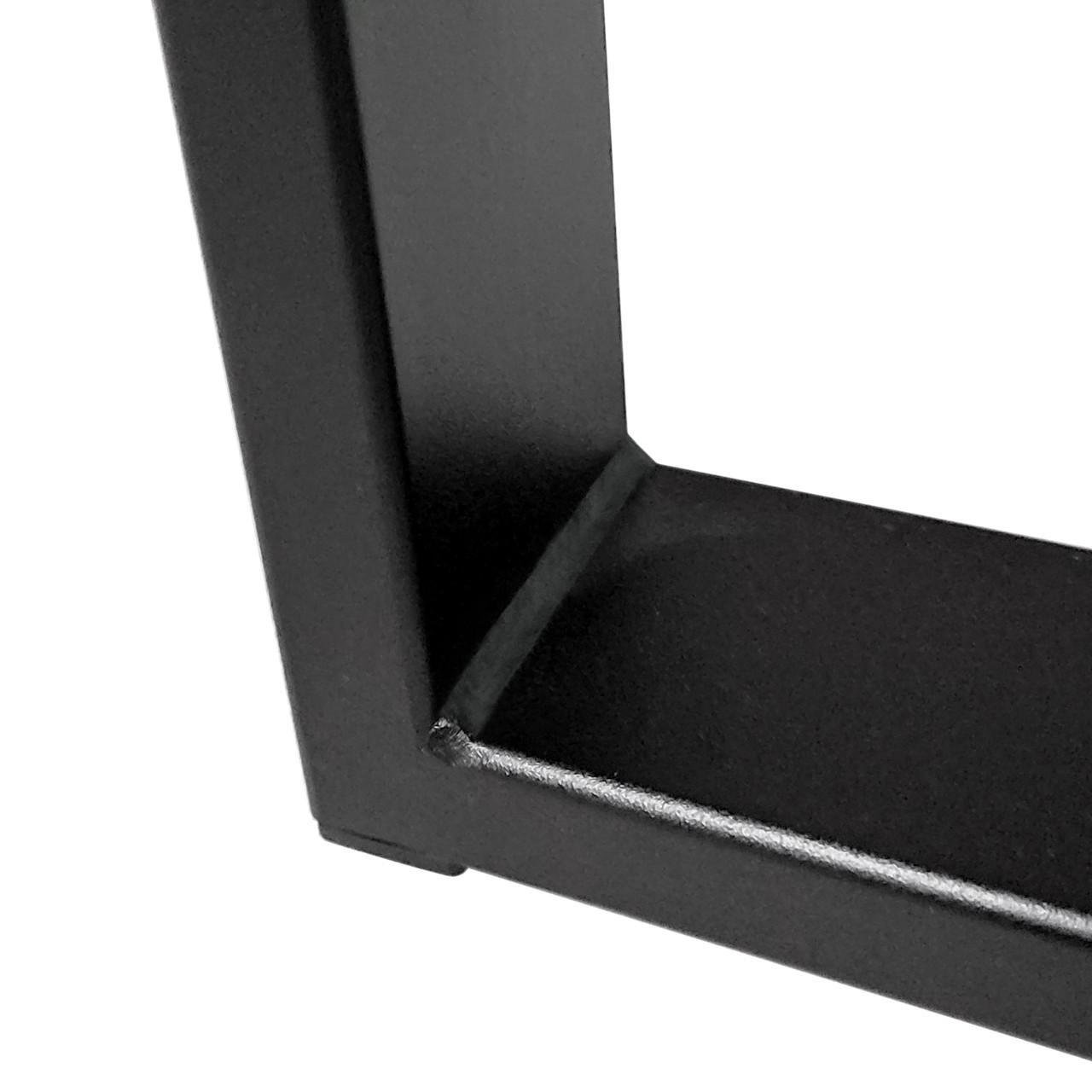 Опора для стола из металла 600х60 мм H 730 мм 60x20 мм Черный (1186) - фото 4 Опора для стола из металла 600х60 мм H 730 мм 60x20 мм Черный (1186) - фото 4