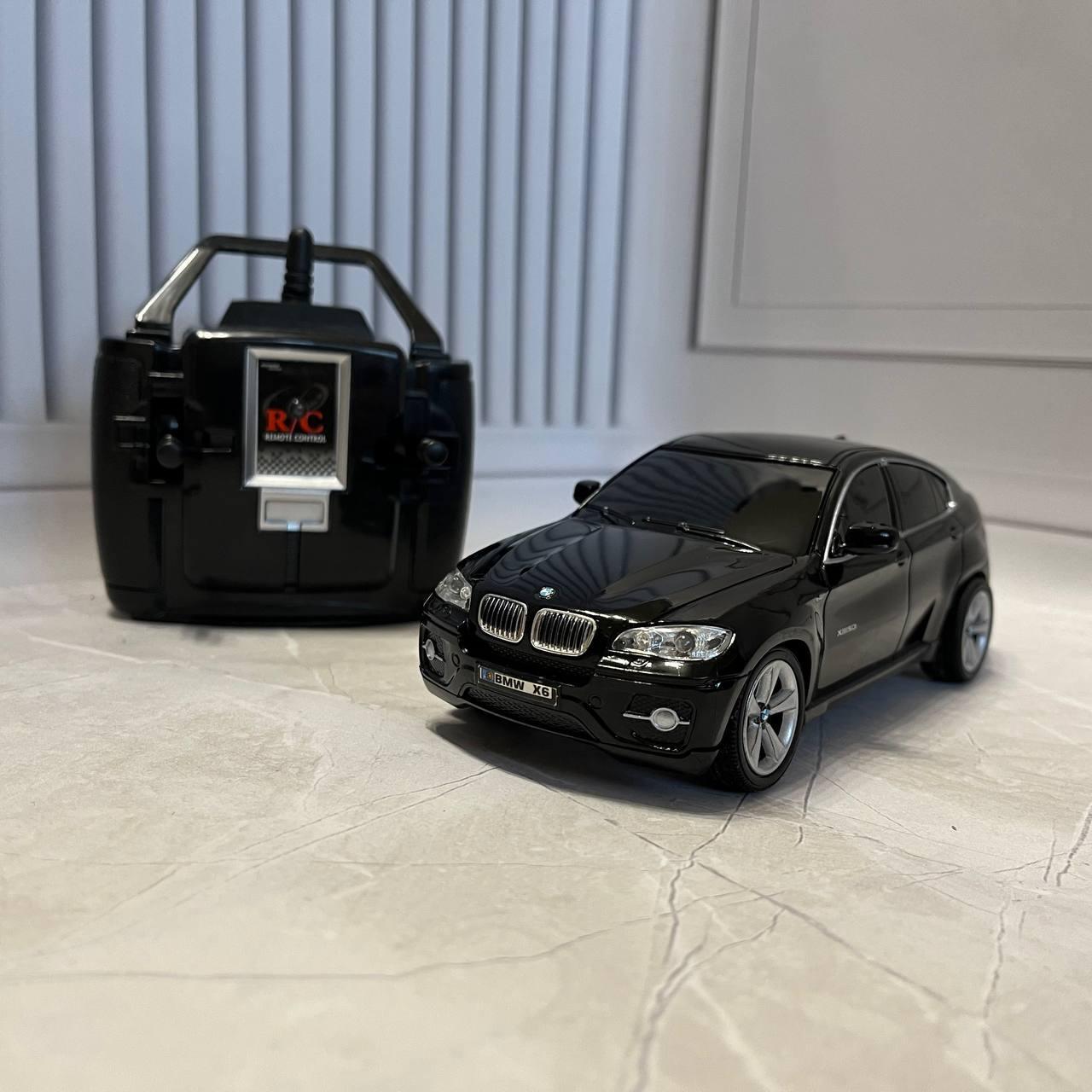 Машинка детская на пульте радиоуправления BMW X6 1:28 Черный (G282392-866-2802A)