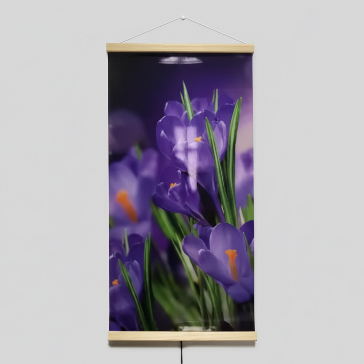 Картина-обогреватель Цветы настенная инфракрасная 200 Вт 100x50 см (1335122665)