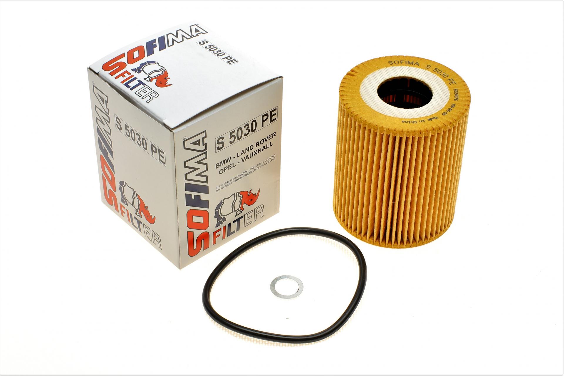 Фільтр масляний SOFIMA для BMW 3 E46/5 E39/7 E38 3,0D 94-07 M57- (S 5030 PE)