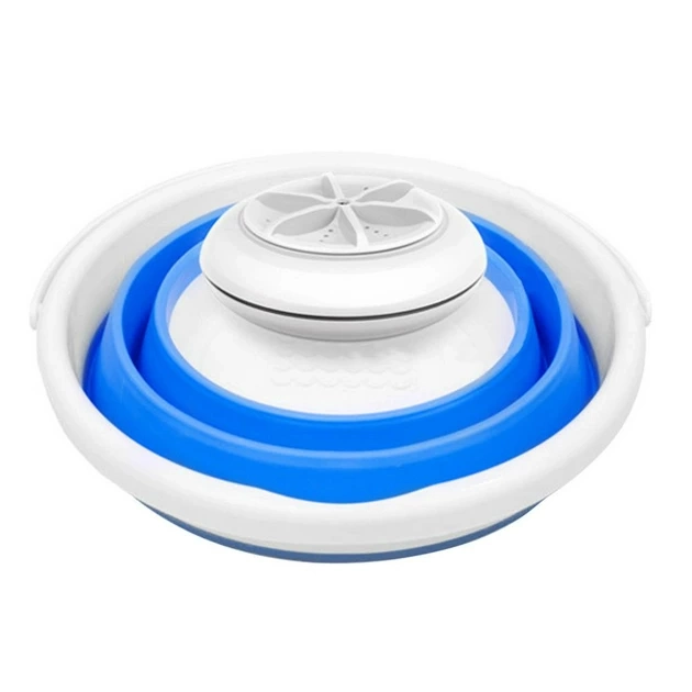 Стиральная машинка ультразвуковая Turbine Wash Ultrasonic мини USB и ведро 10 л (1857390621)