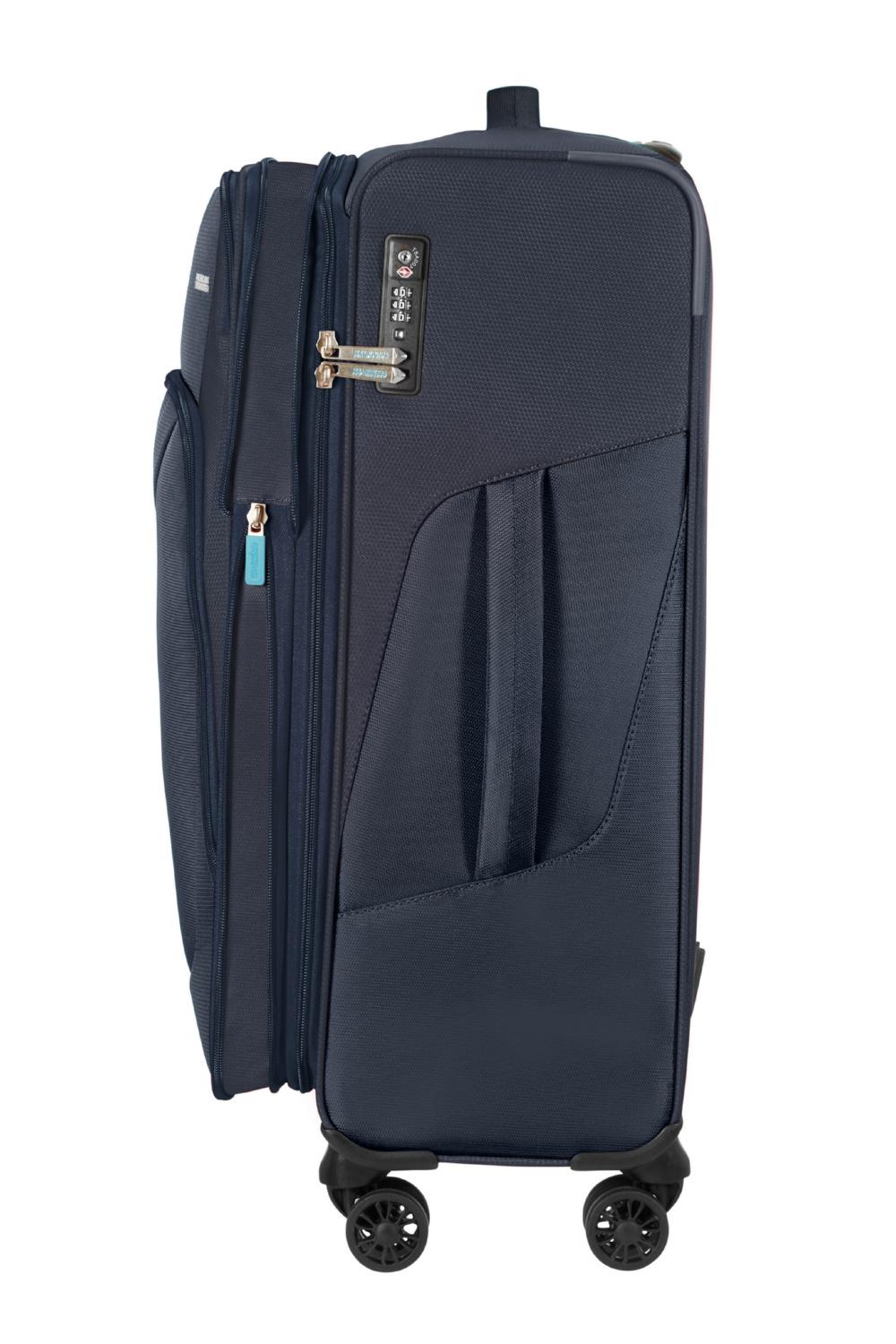 Валіза з розширенням American Tourister Summerfunk 67,5x42x27,5/29,5 см Темно-синій (78G-41004) - фото 2