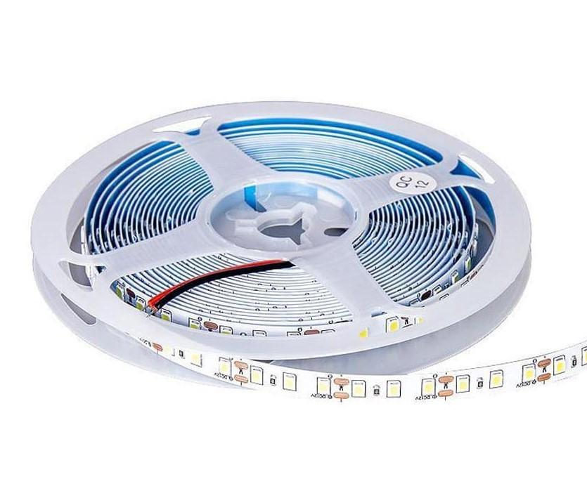 Светодиодная лента 60 led/m SMD2835 12V 4,8W IP20 8 мм 6000 К Белый холодный (KS12283560cw8mm) - фото 1