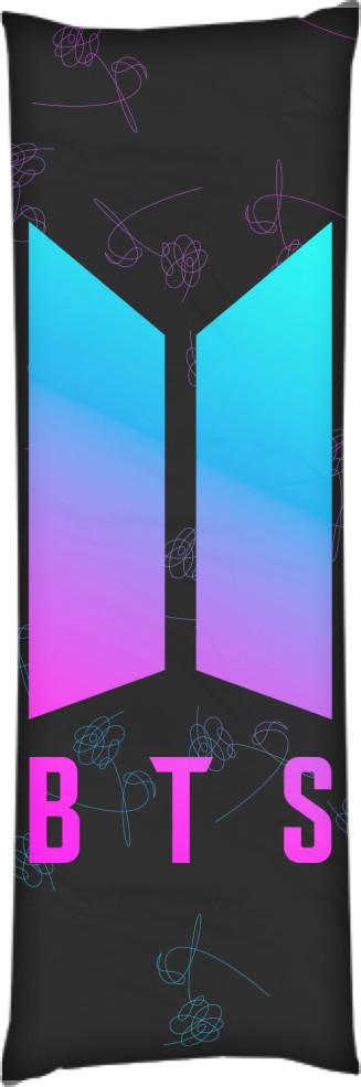 Подушка дакимакура BTS 6 50x150 см (13531758)