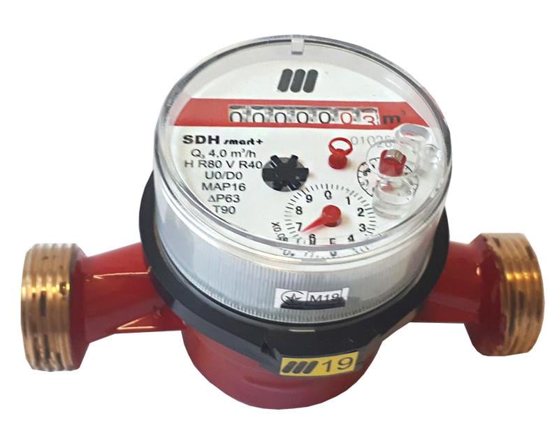 Счетчик горячей воды МЕТРОН SDН smart 3/4 (RS-МЕТРОН-SDН) Счетчик горячей воды МЕТРОН SDН smart 3/4 (RS-МЕТРОН-SDН)