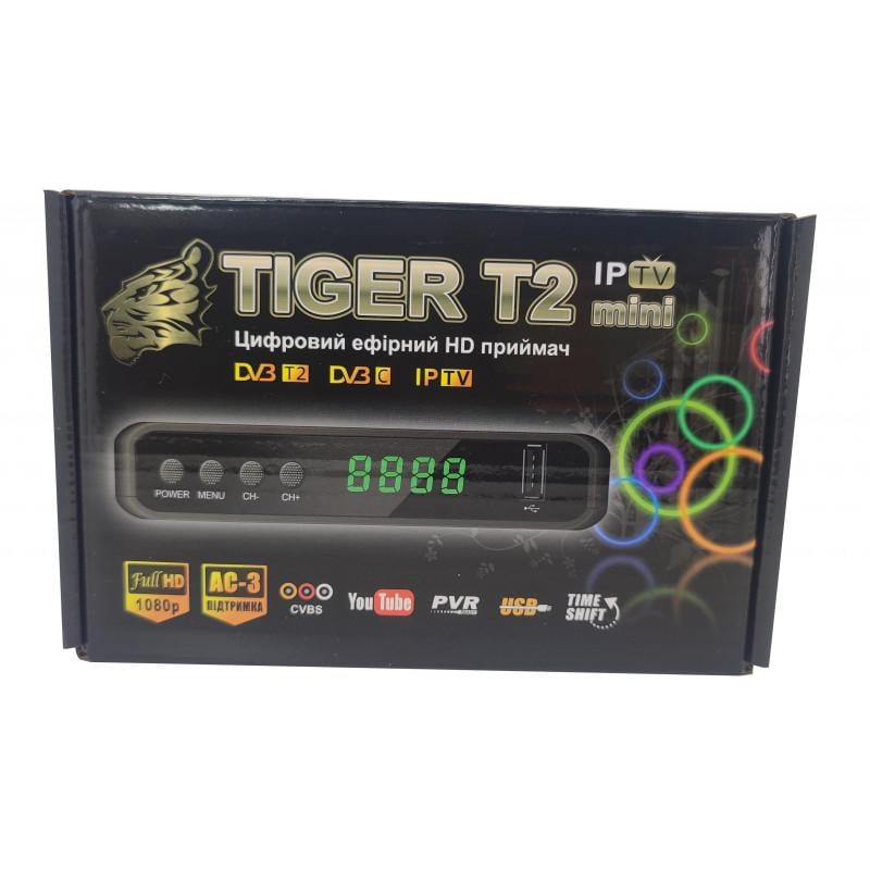 Т2-ресивер тюнер TIGER T2mini (988)
