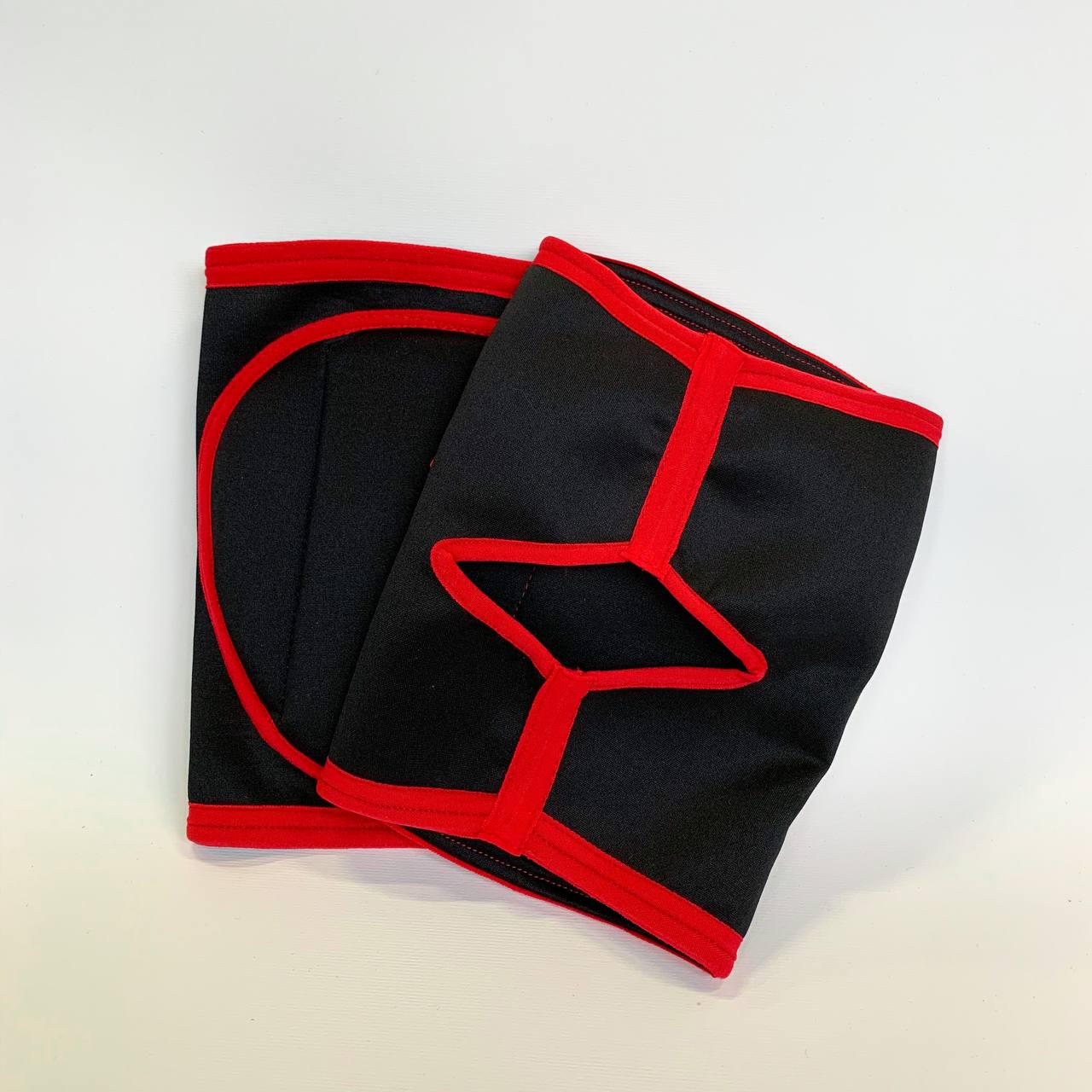 Наколінники для танців для танців та фітнесу Чорно-червоний - фото 2 Наколінники для танців для танців та фітнесу Чорно-червоний - фото 2