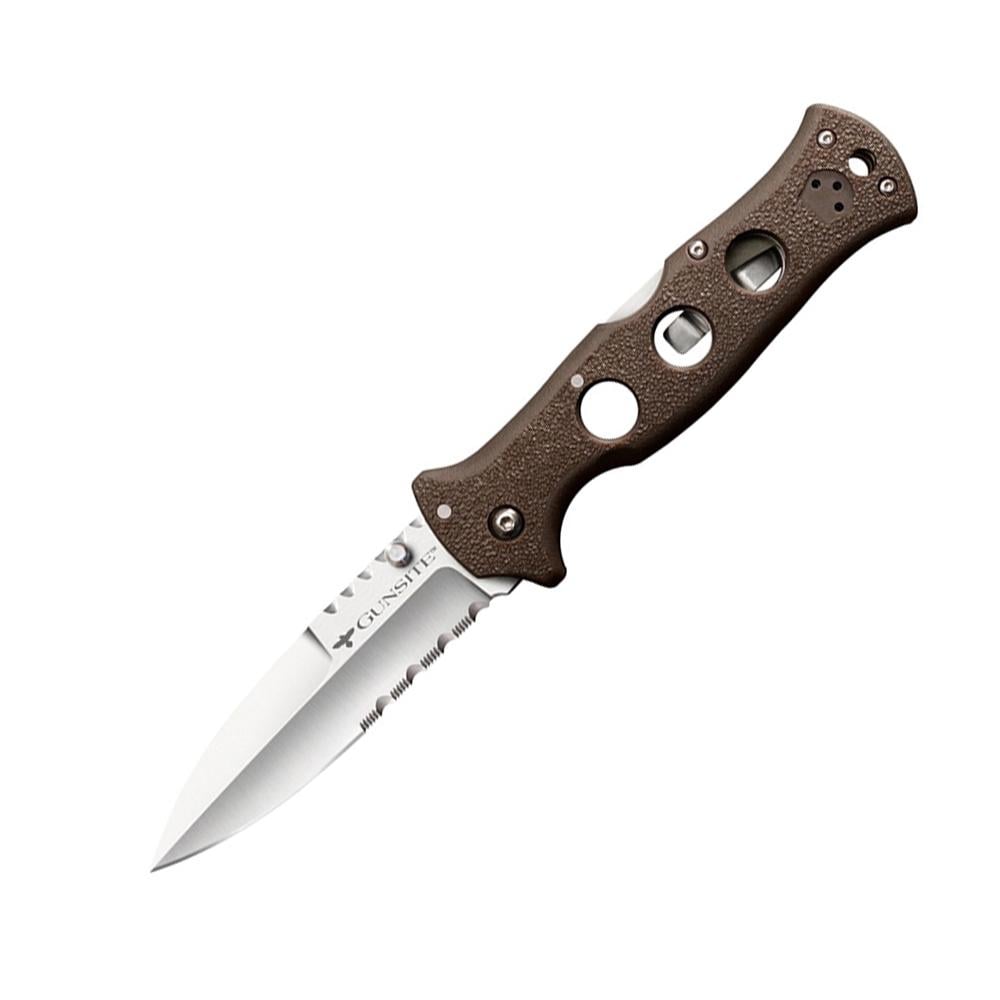 Ніж складаний Cold Steel Gunsite Counter Point Knife AUS10A Brown (CS-10ABV3)