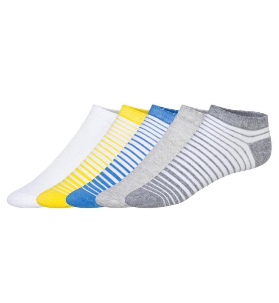 Носки Esmara 442898x05 5в1 женские р. 39-42 Бело-желтый (194143)