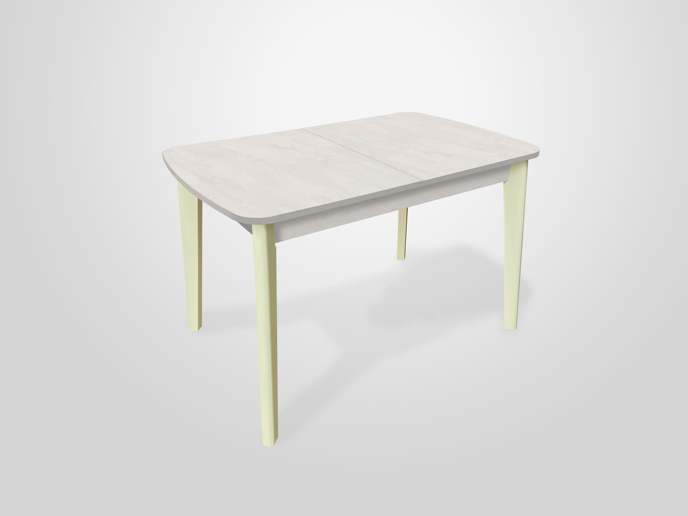 Стол обеденный раскладной Fusion Furniture Честер Ваниль/Шелковый камень