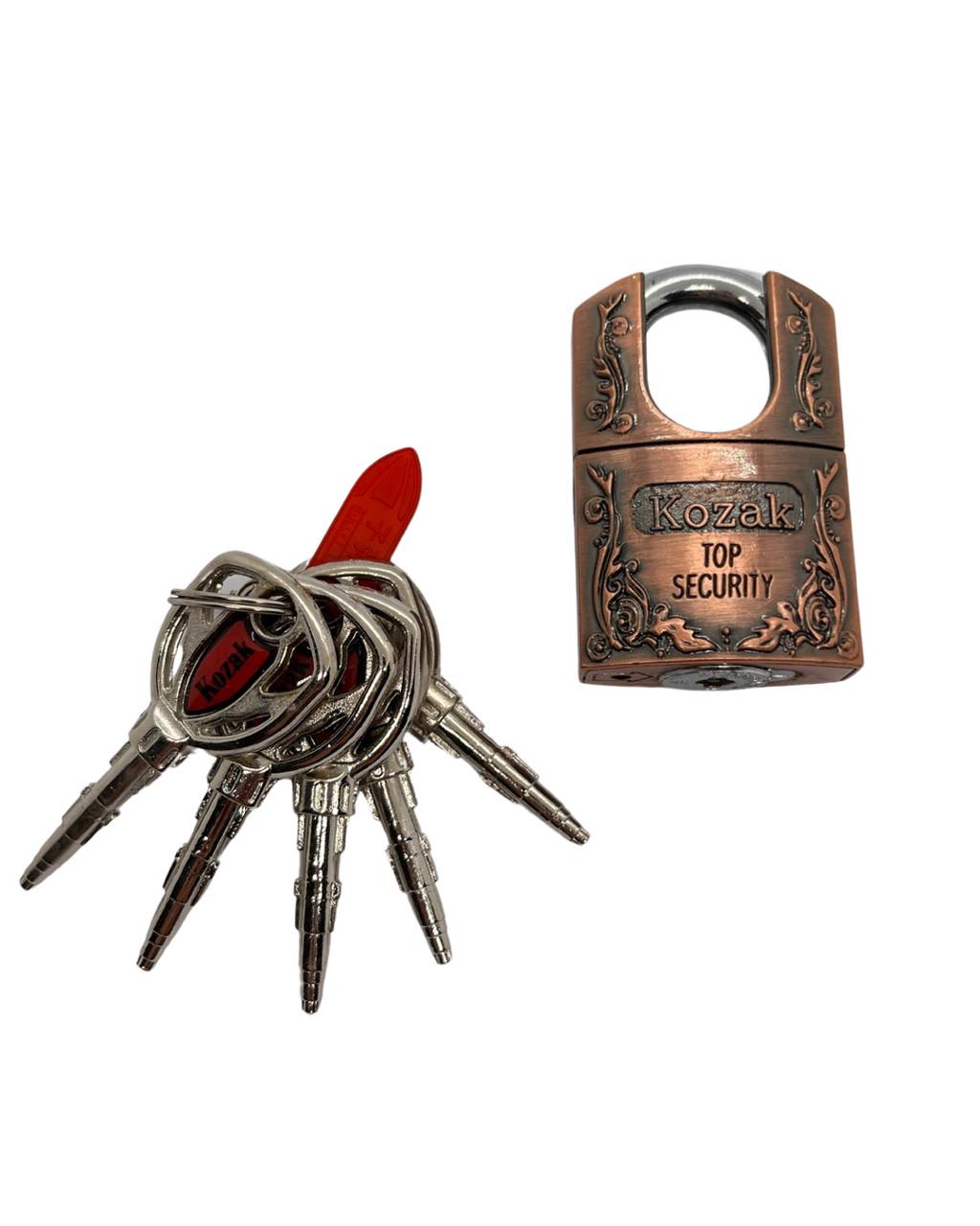 Замок навесной Kozak ARP AC 40 мм 4 ключа (260076) - фото 3 Замок навесной Kozak ARP AC 40 мм 4 ключа (260076) - фото 3