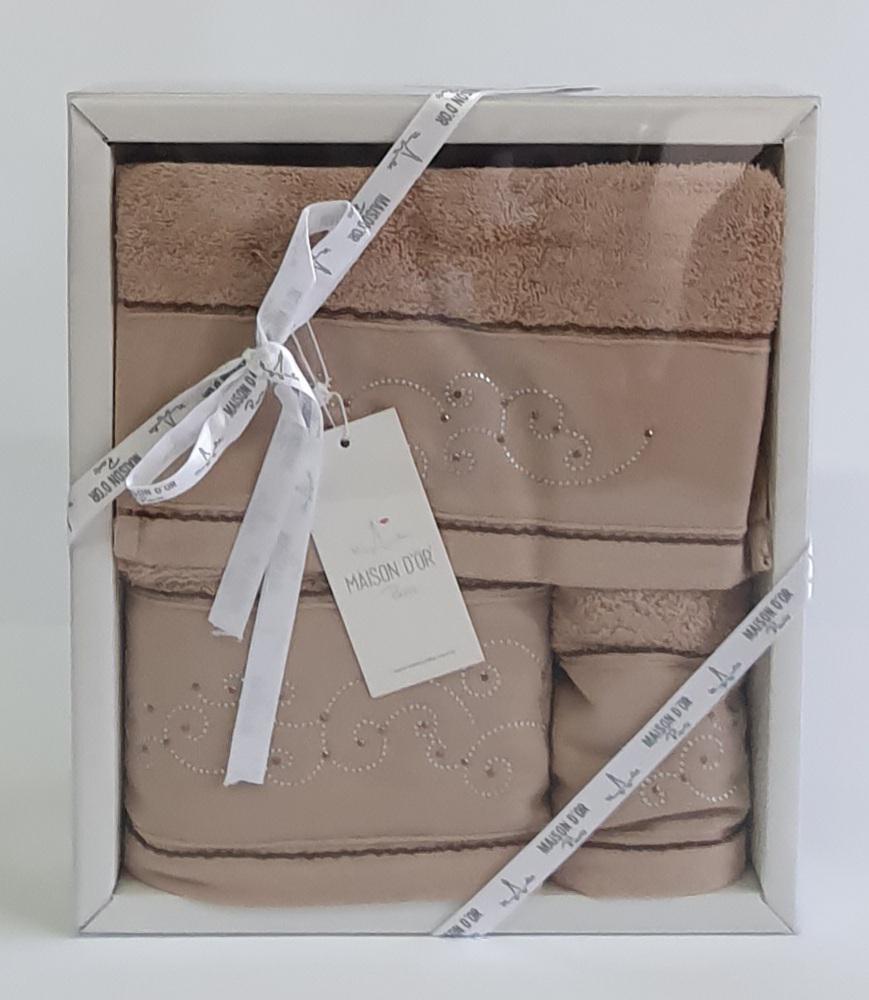 Набор полотенец Maison D'or 3 шт. Dalliy Beige (03MD12NABC05)