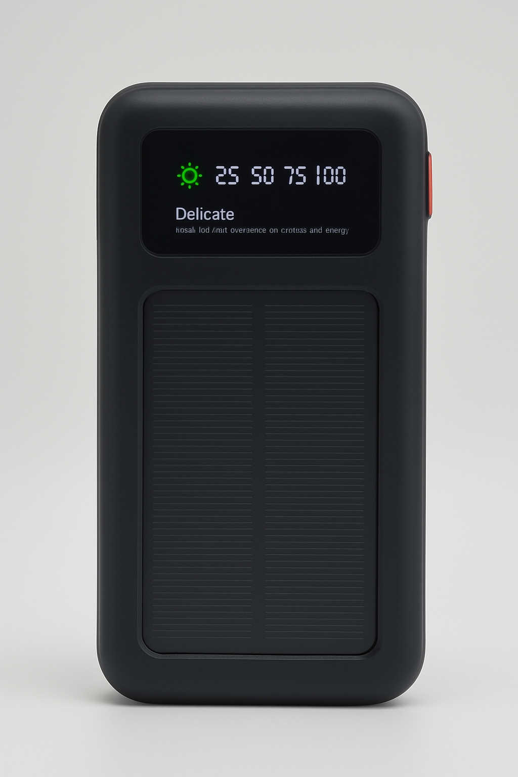 Повербанк повышенной емкости c солнечной панелью 80000 mAh (PW54SOL)
