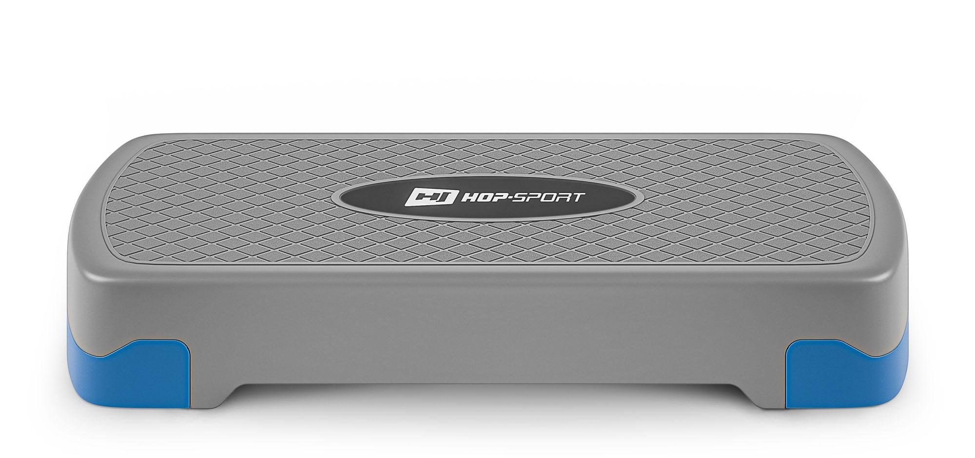 Степ платформа Hop-Sport HS-PP020AS Серый/Синий - фото 4 Степ платформа Hop-Sport HS-PP020AS Серый/Синий - фото 4