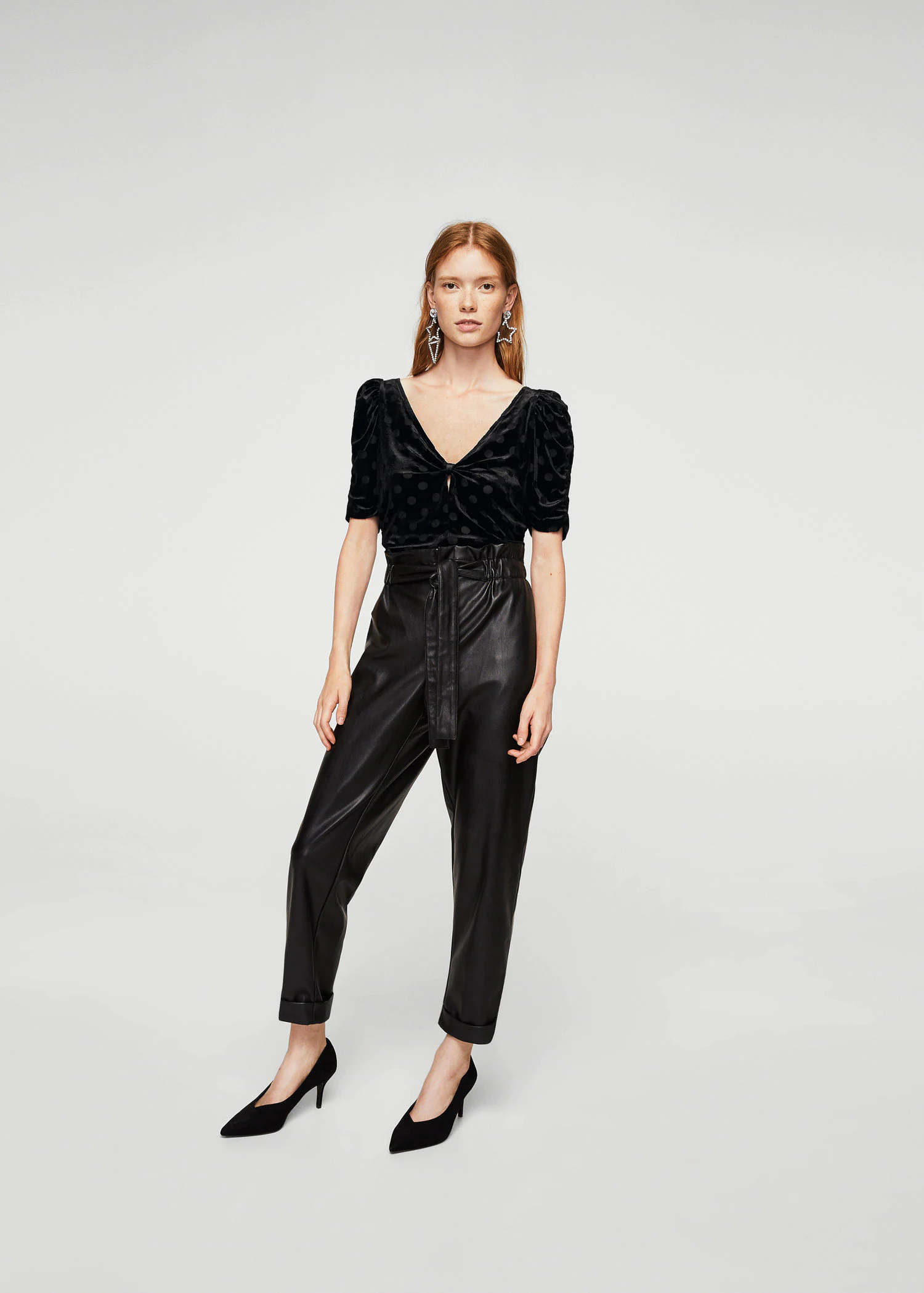 Блузка Mango XS Черный (2000001057483) - фото 2 Блузка Mango XS Черный (2000001057483) - фото 2