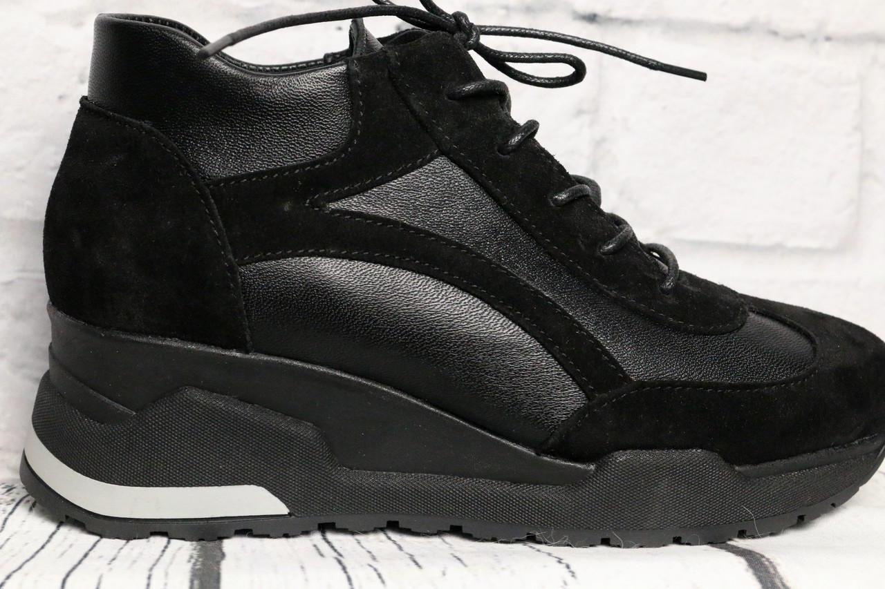 Кроссовки женские зимние Avis кожаные р. 37 Черный (02) - фото 3 Кроссовки женские зимние Avis кожаные р. 37 Черный (02) - фото 3