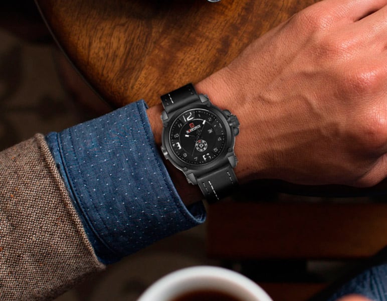 Годинник наручний чоловічий Naviforce Plaza Black (1225) - фото 9 Годинник наручний чоловічий Naviforce Plaza Black (1225) - фото 9