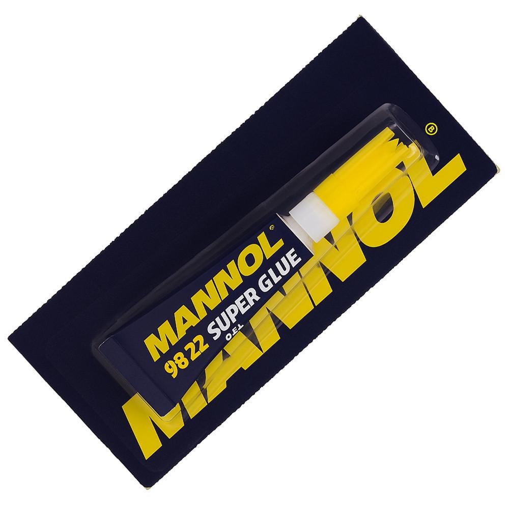 Супер Клей гелевий універсальний MANNOL Super Glue Gel 3 г